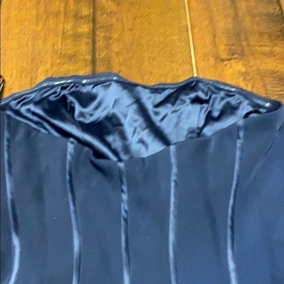 Piped bustier strapless top - Picture 6 of 10